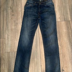 7 For All Man Kind Girls Slimy Jean